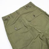 Deadstock 40s Vintage OD-7 HBT Utility Trousers - 30x30