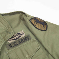 Patched 60s Vintage OG-107 M65 Field Jacket & Liner - Small