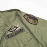 Patched 60s Vintage OG-107 M65 Field Jacket & Liner - Small
