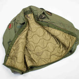 Patched 60s Vintage OG-107 M65 Field Jacket & Liner - Small