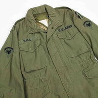 Patched 60s Vintage OG-107 M65 Field Jacket & Liner - Small