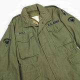 Patched 60s Vintage OG-107 M65 Field Jacket & Liner - Small