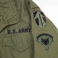 Patched 60s Vintage OG-107 M65 Field Jacket & Liner - Small