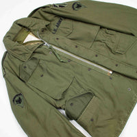 Patched 60s Vintage OG-107 M65 Field Jacket & Liner - Small