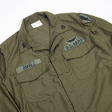 1971 Vietnam War Vintage OG-106 Nomex Helicopter Pilot Shirt - Medium