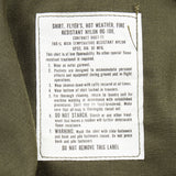 1971 Vietnam War Vintage OG-106 Nomex Helicopter Pilot Shirt - Medium