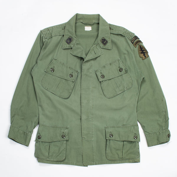 60s-70s Vintage Special Forces 1st Pattern Jungle Jacket - Medium
