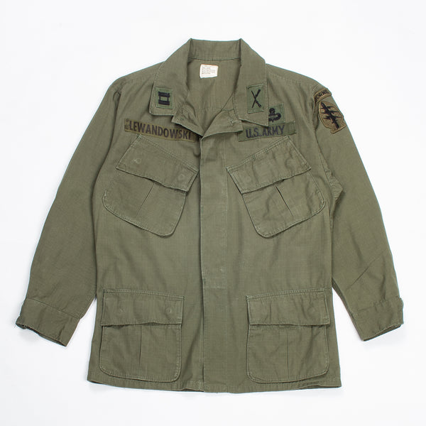 60s Vintage Identified Special Forces Poplin Jungle Jacket - Medium