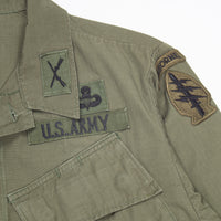 60s Vintage Identified Special Forces Poplin Jungle Jacket - Medium