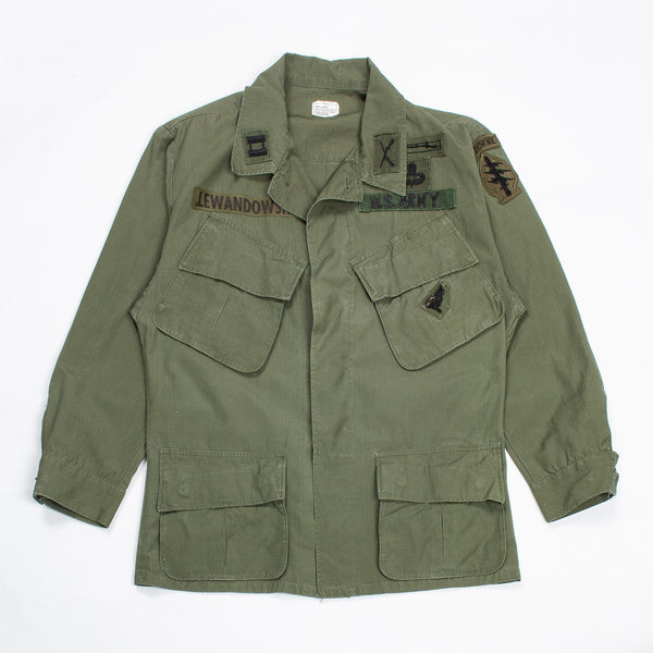 60s Vintage Identified Special Forces Poplin Jungle Jacket - Medium
