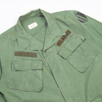 70s Vintage 1st Signal Brigade Poplin Jungle Jacket - Large