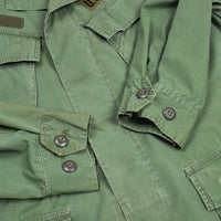 70s Vintage 1st Signal Brigade Poplin Jungle Jacket - Large