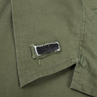 60s Vietnam War Modified Poplin Jungle Jacket / Utility Shirt - Large