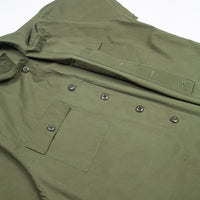 60s Vietnam War Modified Poplin Jungle Jacket / Utility Shirt - Large