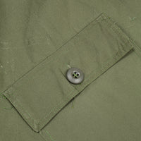 60s Vietnam War Modified Poplin Jungle Jacket / Utility Shirt - Large