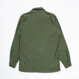 60s Vietnam War Vintage 1st ID 3rd Pattern OG-107 Utility Shirt - Medium
