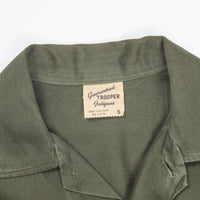 60s Vietnam War Vintage Special Forces Trooper OG-107 Utility Shirt - Small