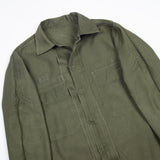 60s Vietnam War Vintage Special Forces Trooper OG-107 Utility Shirt - Small