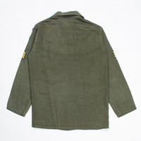 60s Vietnam War Vintage Special Forces Trooper OG-107 Utility Shirt - Small