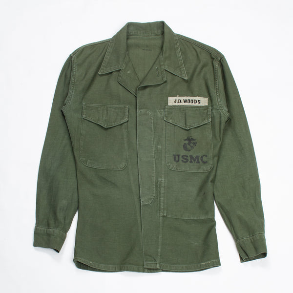 60s Vintage USMC Marines P56 Utility Shirt - X-Small