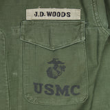 60s Vintage USMC Marines P56 Utility Shirt - X-Small