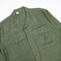 60s Vintage USMC Marines P56 Utility Shirt - Medium