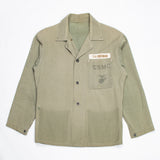 40s WW2 Vintage USMC Named P41 HBT jacket - Medium