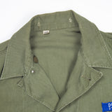40s Vintage US Army 9th Infantry Regiment '45D' HBT Jacket - Large