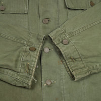 40s Vintage US Army 9th Infantry Regiment '45D' HBT Jacket - Large