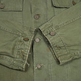 40s Vintage US Army 9th Infantry Regiment '45D' HBT Jacket - Large