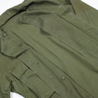 40s Vintage US Army 9th Infantry Regiment '45D' HBT Jacket - Large