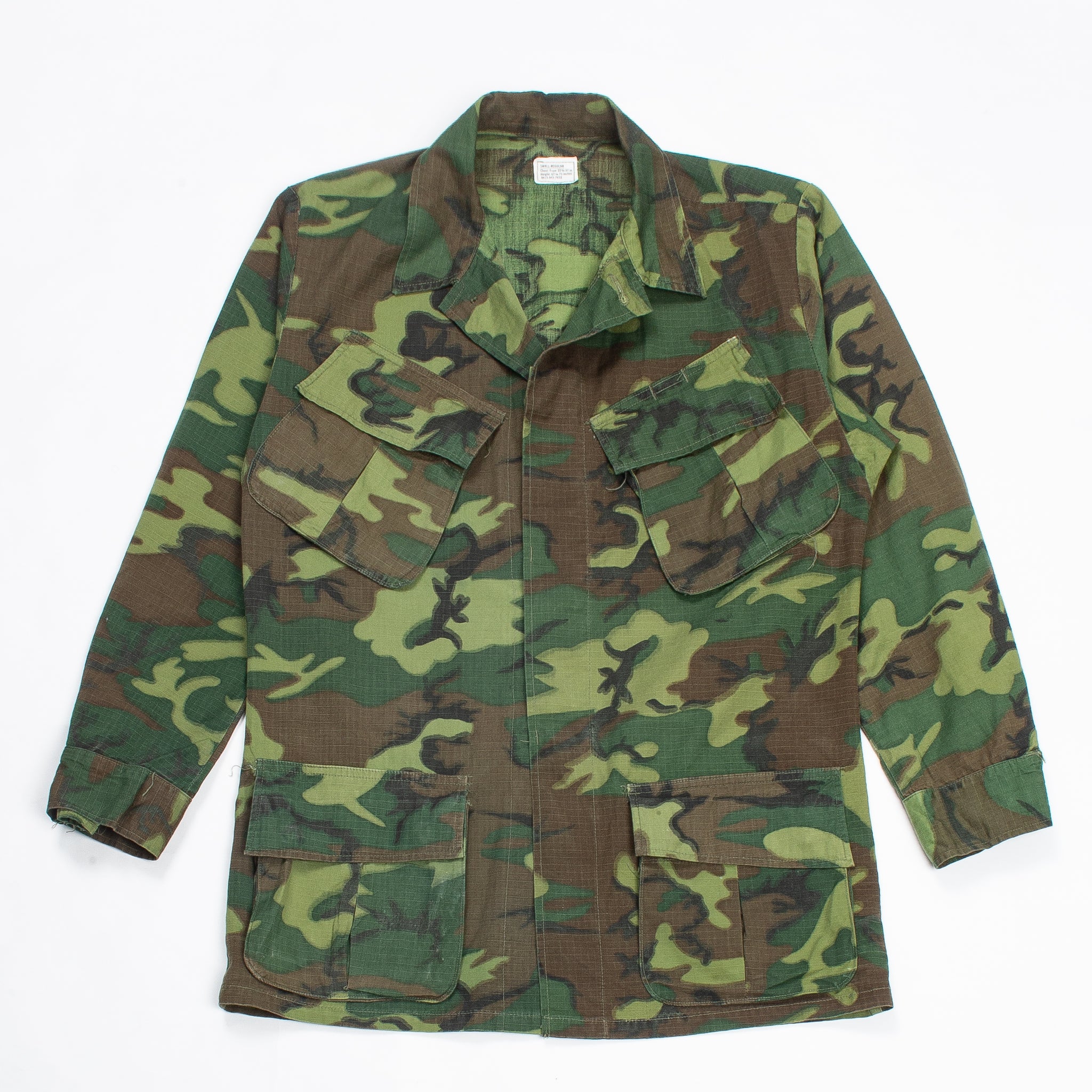 ジャケット・アウター 60s US Army ERDL Camo Fatigue Jaket 60s Vietnam War ERDL Jungle Jacket - Medium – Omega Militaria