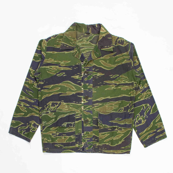 70s "Thai Large" (THL) Hunting Tigerstripe Shirt - Large