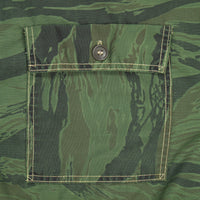 70s Vintage Hunting Tigerstripe Shirt - Large