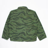 70s Vintage Hunting Tigerstripe Shirt - Large