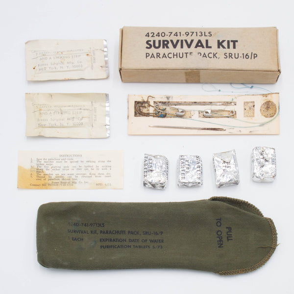 70s Vintage SRU-16/P Survival Kit