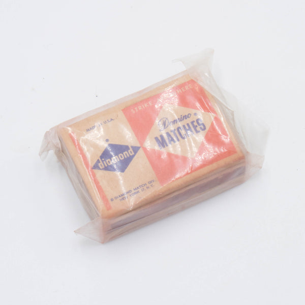 60s Vintage Dominoes Matches Box