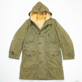 50s Vintage USAF M47 Parka - Medium