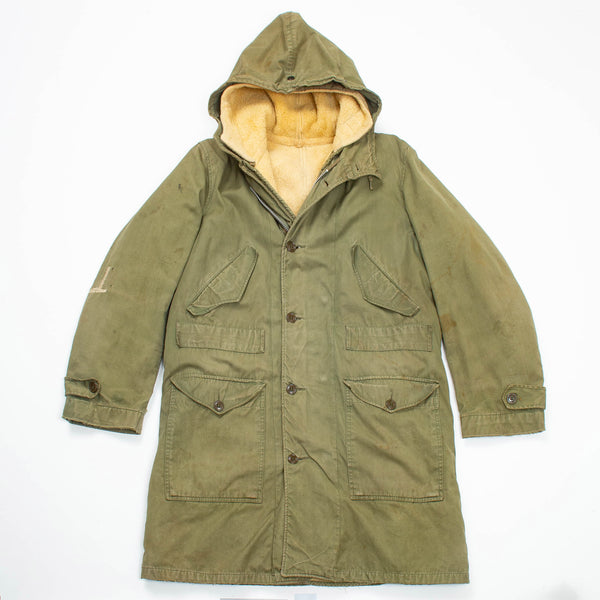 50s Vintage USAF M47 Parka - Medium