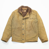 40s WW2 Vintage N-1 Deck Jacket - Small