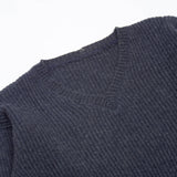 Vintage European Military Blue Wool Sweater - Large