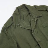 60s Vintage British Army Drill Overall Jacket - Small