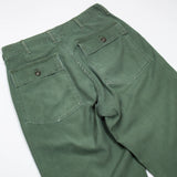 60s Vintage OG-107 Sateen Utility Trousers - 30x31