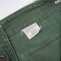 60s Vintage OG-107 Sateen Utility Trousers - 30x31