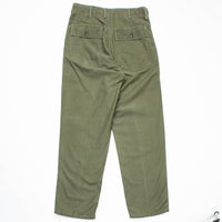 60s Vintage OG-107 Sateen Utility Trousers - 32x33