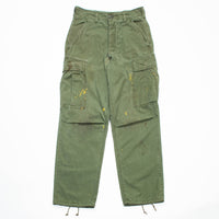 1967 Vietnam War Vintage Poplin Tropical Combat Trousers - 28x30