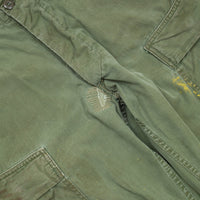 1967 Vietnam War Vintage Poplin Tropical Combat Trousers - 28x30