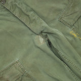 1967 Vietnam War Vintage Poplin Tropical Combat Trousers - 28x30