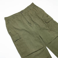 60s Vietnam War Vintage Tropical Combat Trousers - 35x29