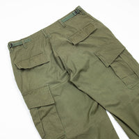 60s Vietnam War Vintage Tropical Combat Trousers - 35x29